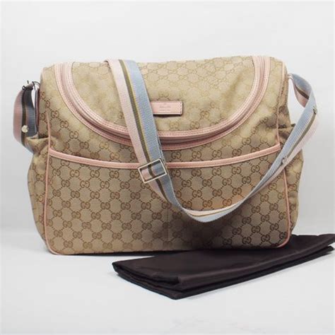 baby gucci diaper bag|pre owned gucci diaper bag.